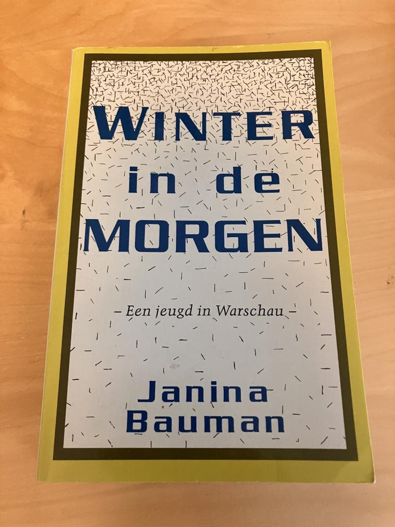 Winter in de morgen