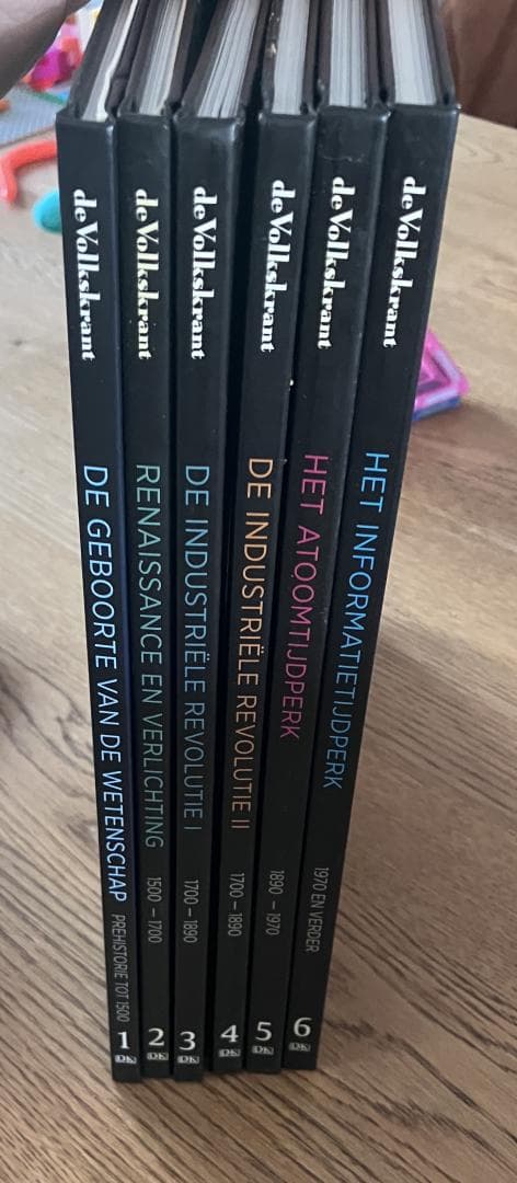 Wetenschap - De grote ontdekkingen Deel 1 t/m 6 compleet