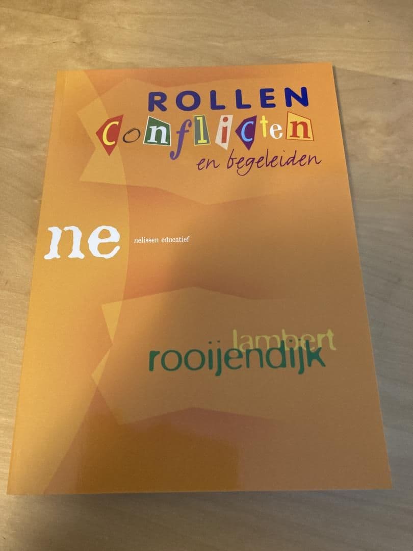Rollen, conflicten en begeleiden