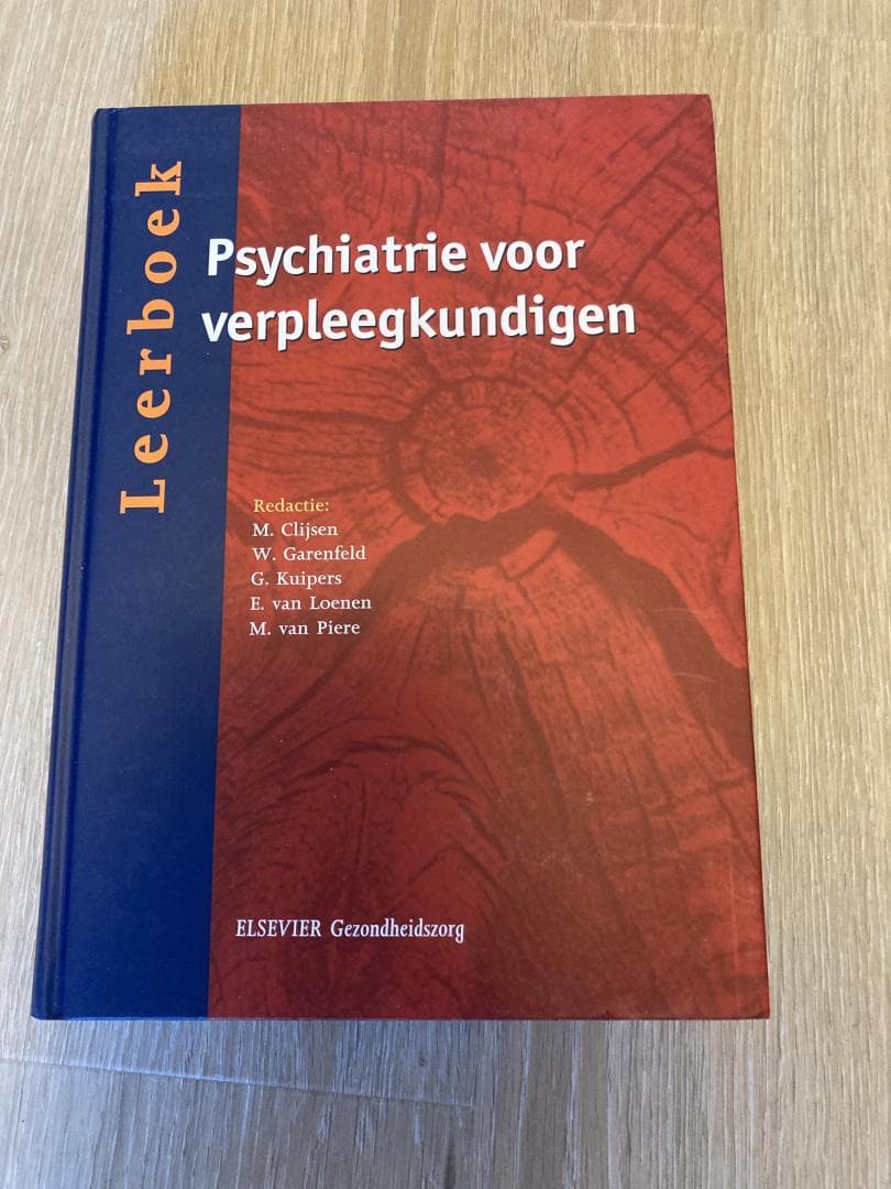 Leerboek psychiatrie voor verpleegkundigen