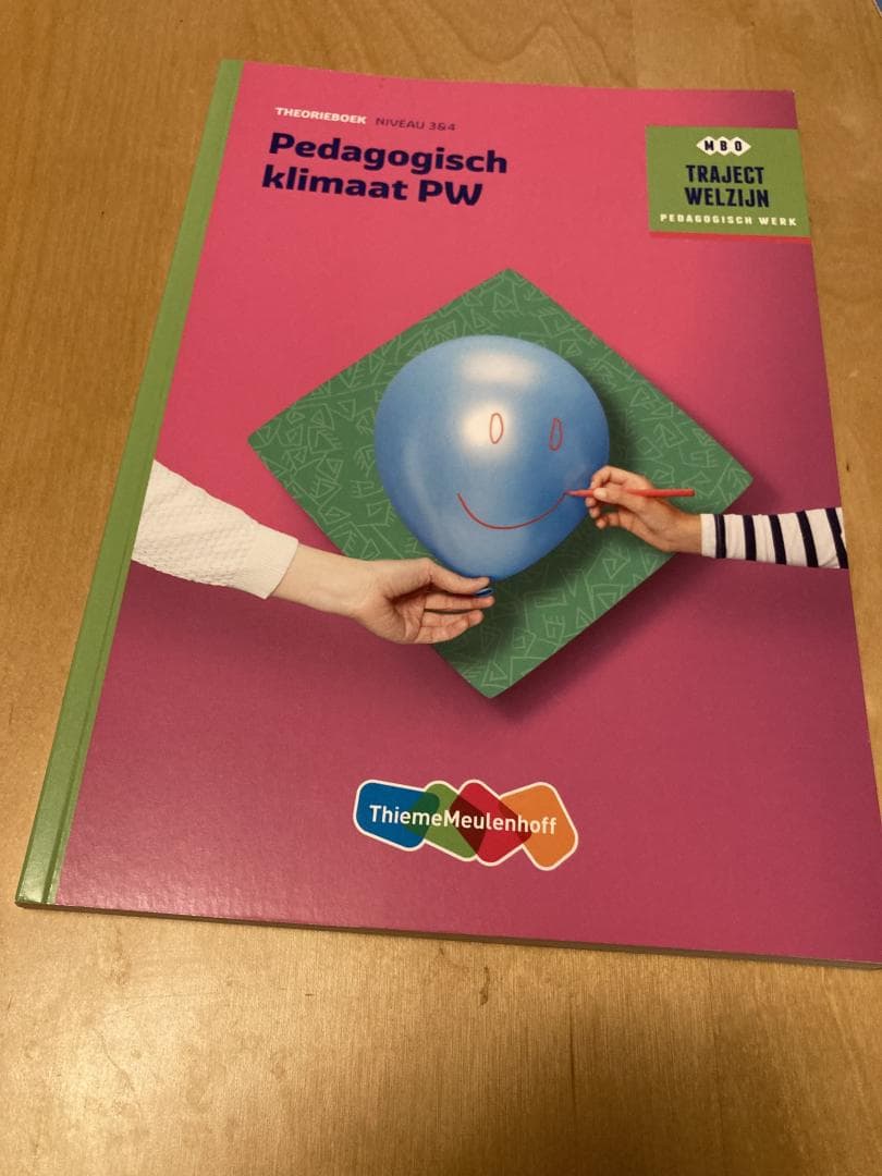 Pedagogisch klimaat PW (theorieboek)