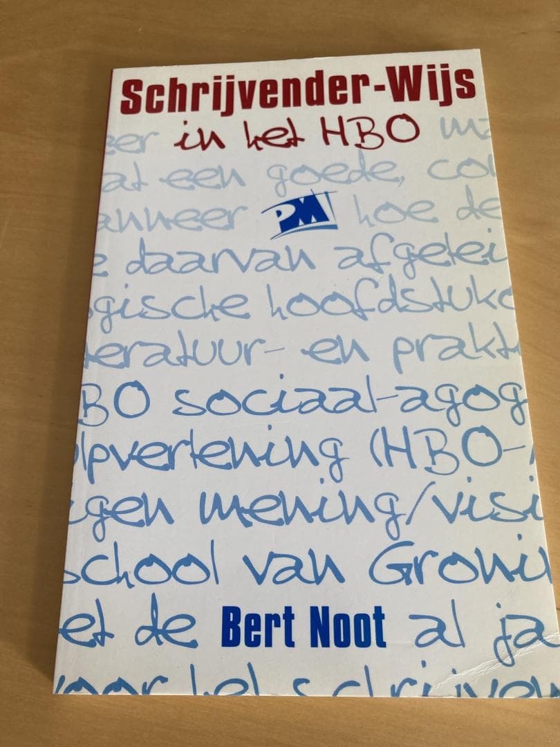 Schrijvender-wijs in het HBO