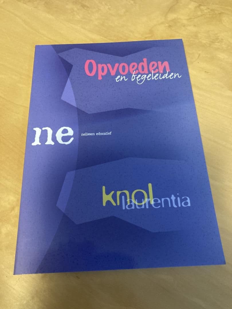Opvoeden en begeleiden