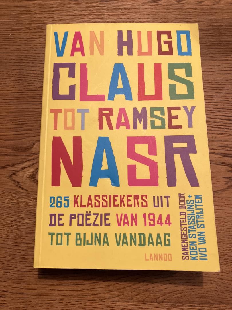 Van Hugo Claus tot Ramsey NASR