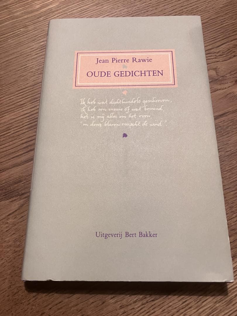 Oude gedichten